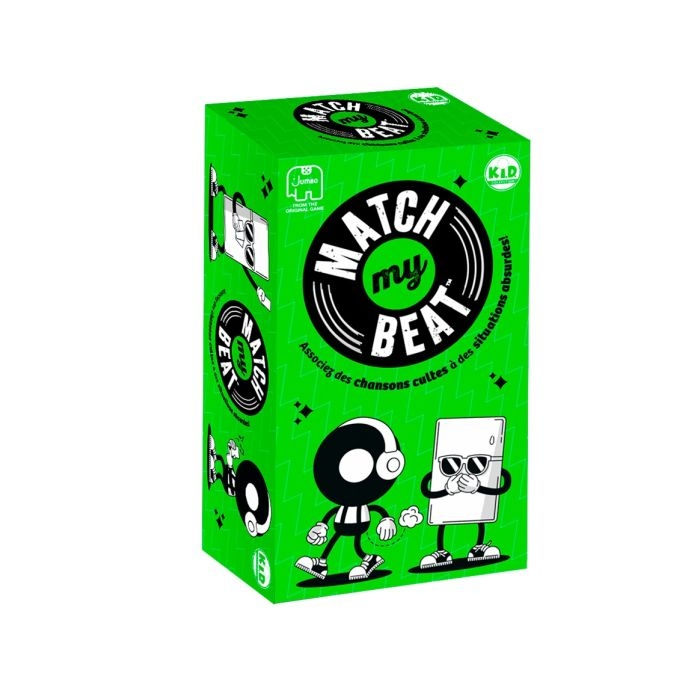 Match my Beat - jeu de party Musical(fr) - JEUX DE PARTY & D'AMBIANCE - GOLIATH