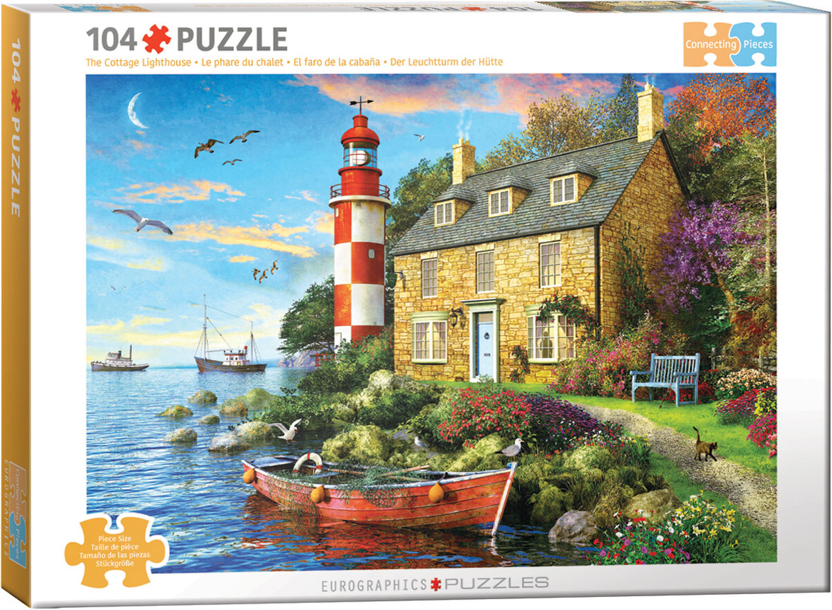 Eurographics - Le Phare de chalet, 104 - 999 PIECES ET MOINS - EUROGRAPHICS