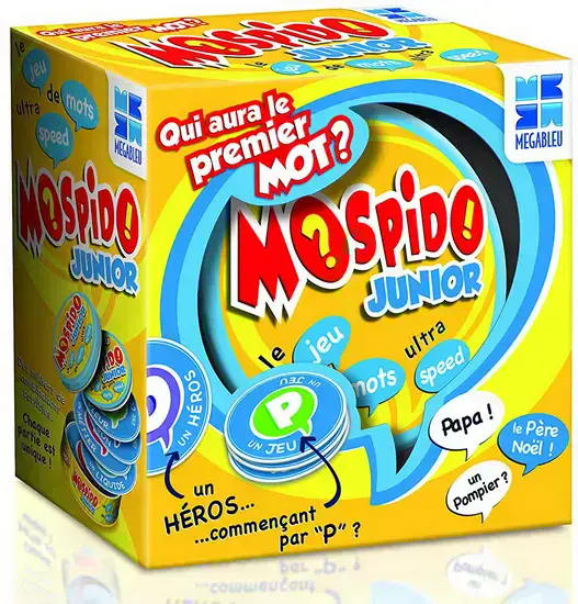 MOSPIDO JUNIOR - JEUX POUR ENFANTS - MEGABLEU