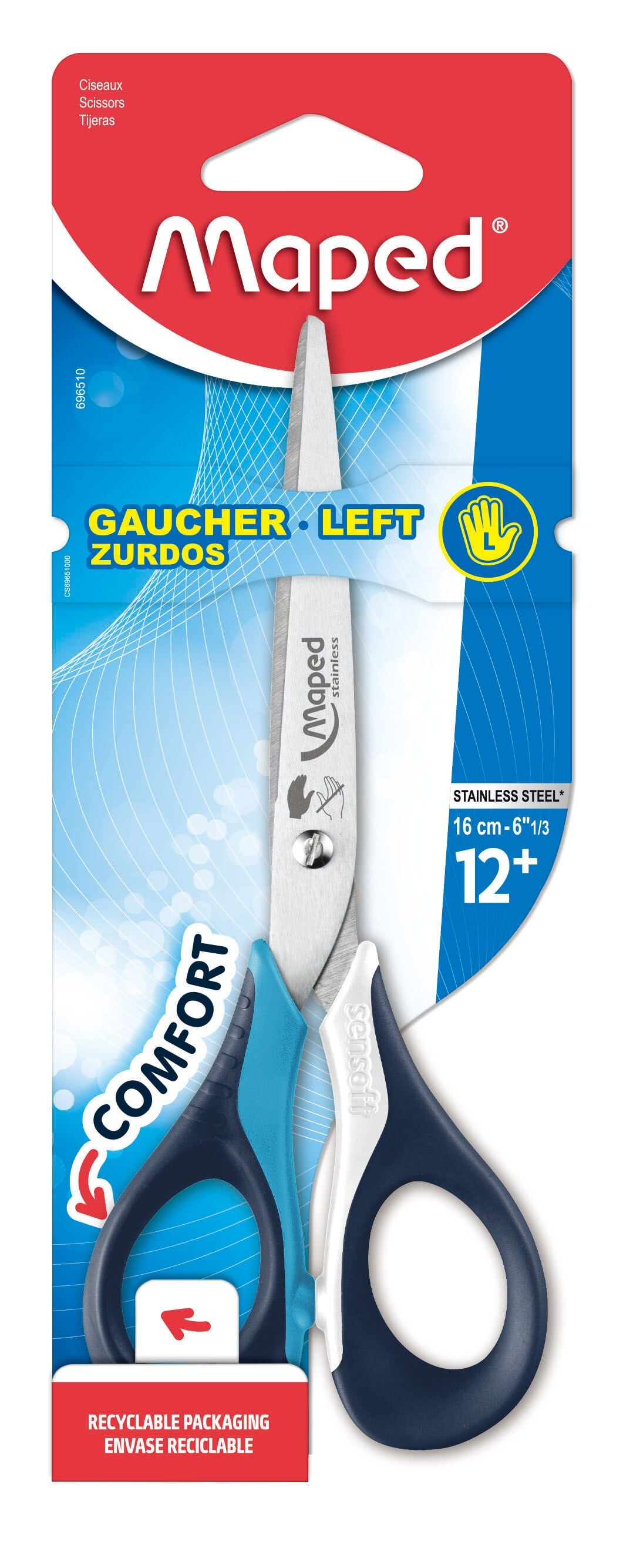 CISEAU SENSOFT 6 POUCES GAUCHER - SCOLAIRE - MICROSOFT