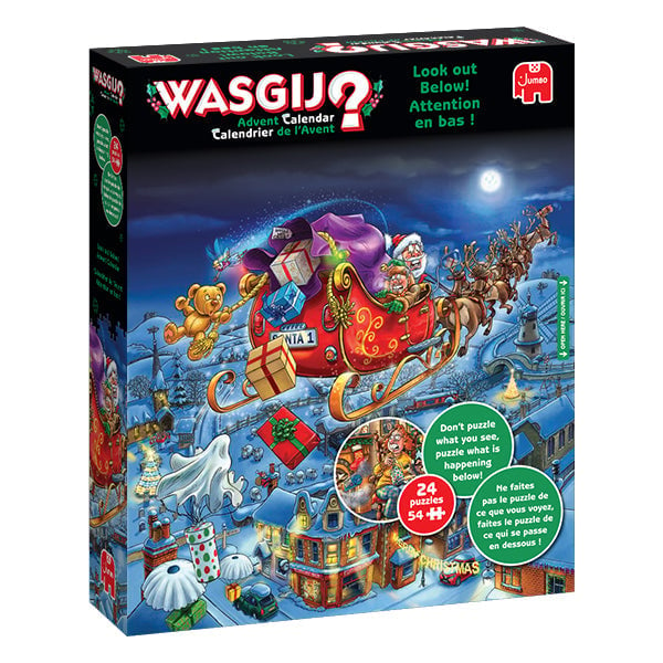 Wasgij calendrier de l'Avent (24 x54mcs) - MINI - JUMBO