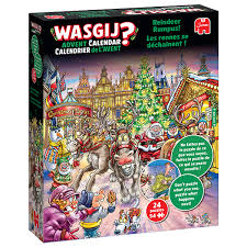 WASGIJ? - Calendrier de l'avent 2025 - 999 PIECES ET MOINS - JUMBO