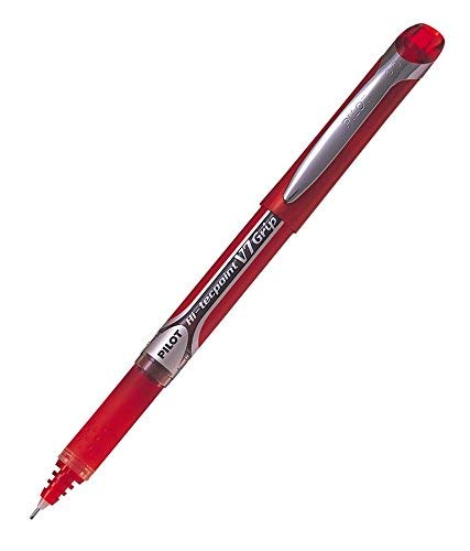 Pilot Hi-tecpoint V7 Grip - Rouge - INSTRUMENTS D'ECRITURE - MICROSOFT
