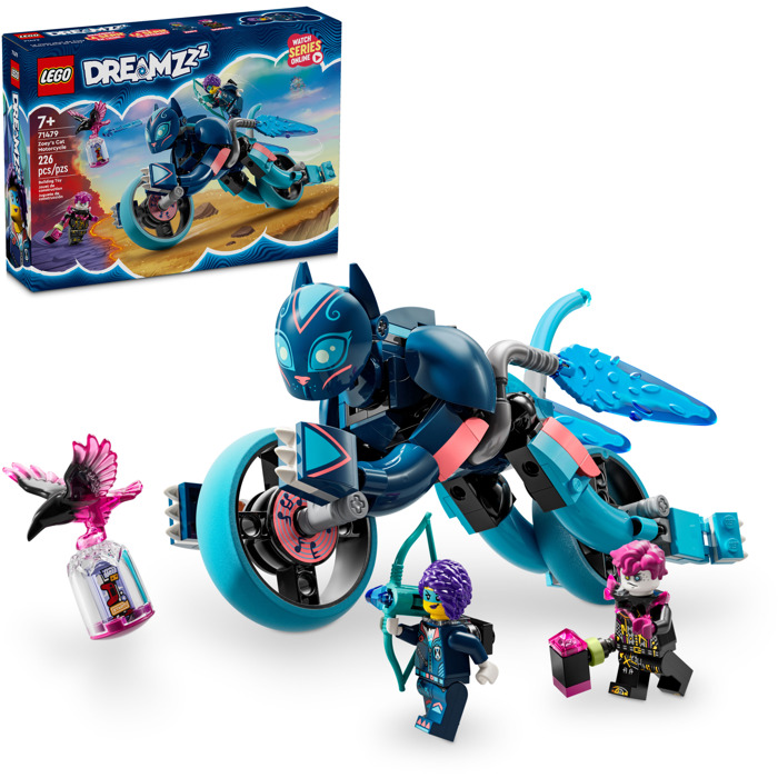 Dreamzzz - Le chat - Moto de Zoey - CONSTRUCTION - LEGO