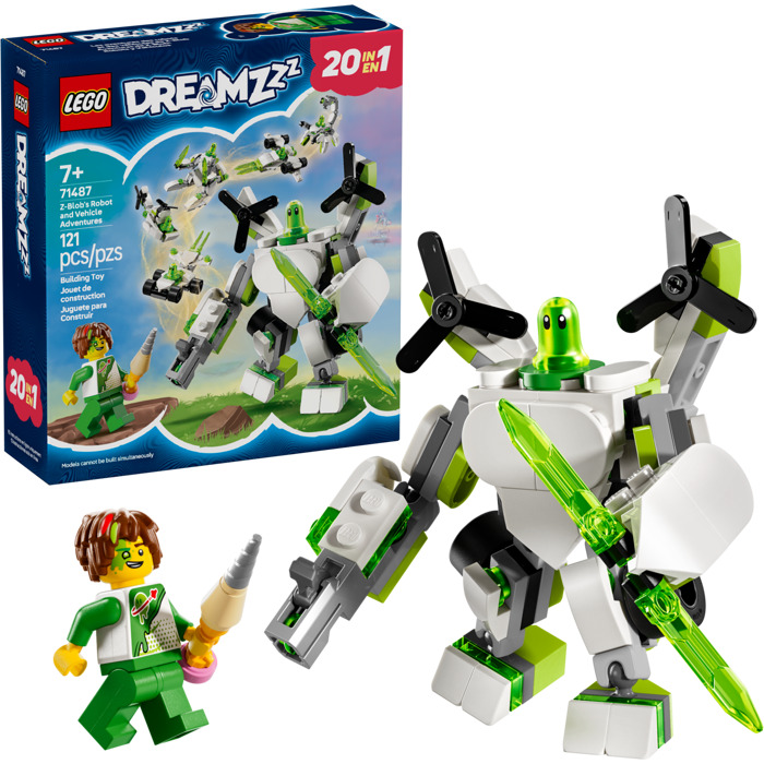 Dreamzzz - Robot Z-Blob et véhicule - CONSTRUCTION - LEGO