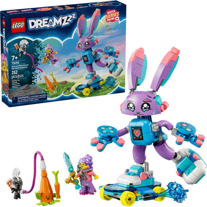 Dreamzzz - Izzie et Bunchurro le lapin - CONSTRUCTION - LEGO