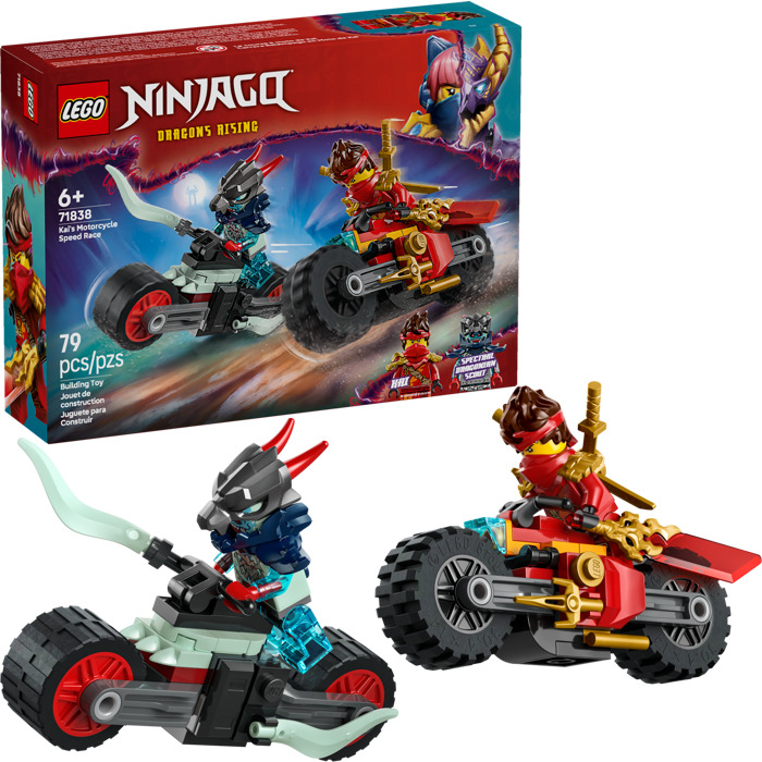 Ninjago - La course a moto de Kai - CONSTRUCTION - LEGO