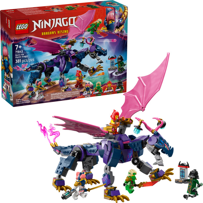 Ninjago - rontu le maitre dragon - CONSTRUCTION - LEGO