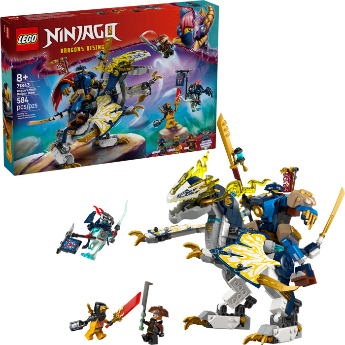 Ninjago - l'armure Dragon de Rogue - CONSTRUCTION - LEGO