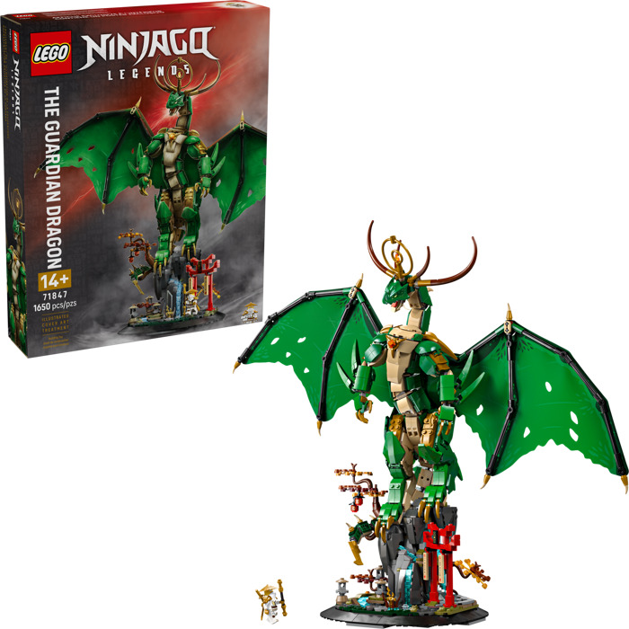 Ninjago - Le dragon gardien - CONSTRUCTION - LEGO