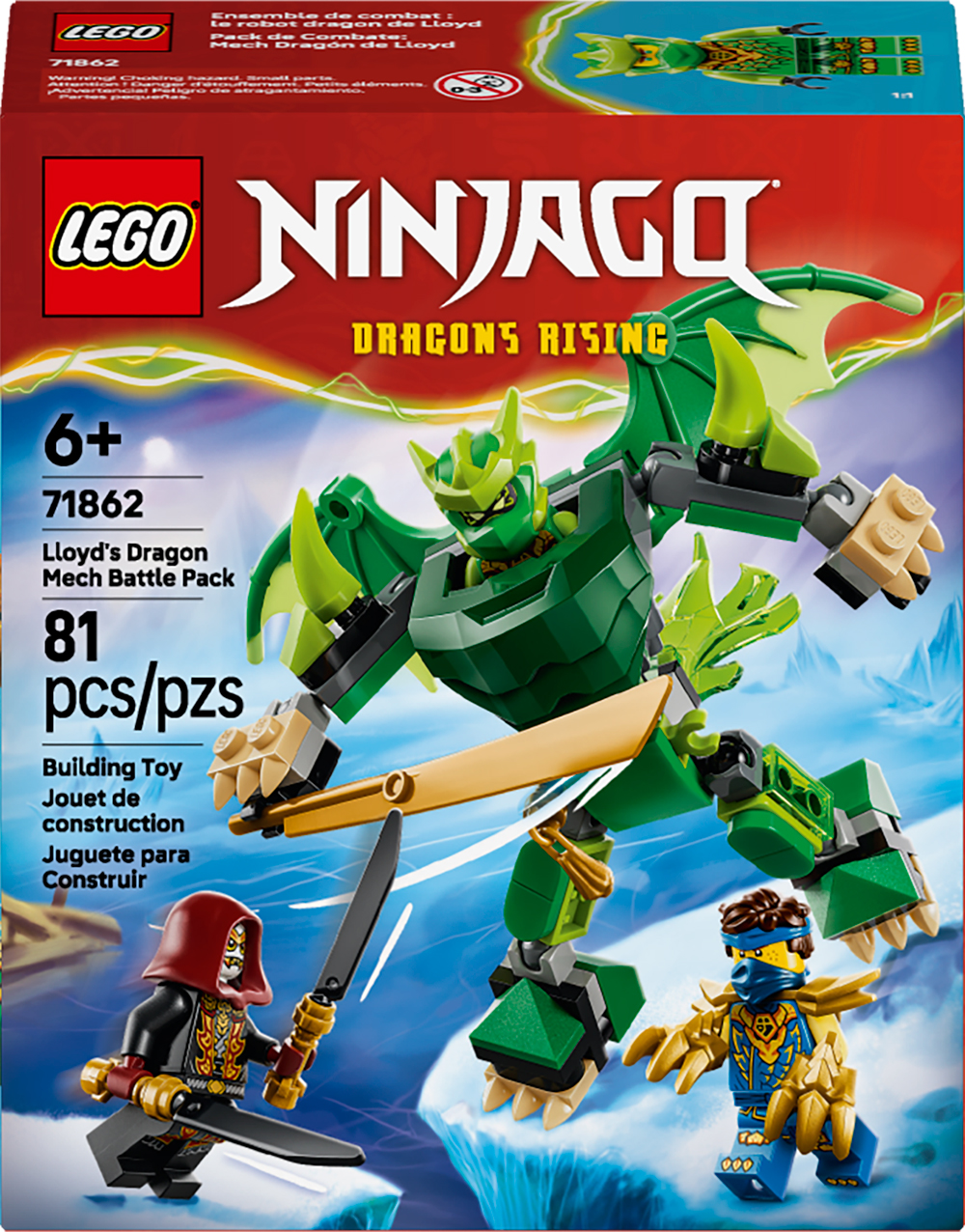 Ninjago - Robot dragon de Lloyd - CONSTRUCTION - LEGO