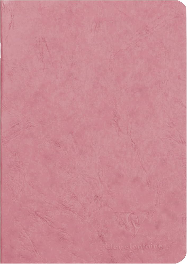 Cahier Agebag ligné rose 96p. 9x14cm - Cahier Agebag ligné rose 96 pages A5 - Clairefontaine