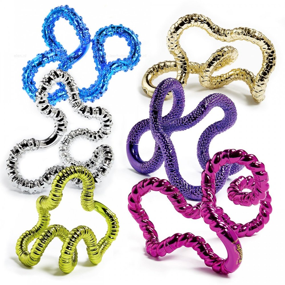 TANGLE JR METALLIQUE TEXTURE ASST - MOTRICITÉ FINE - BRAIN GAMES