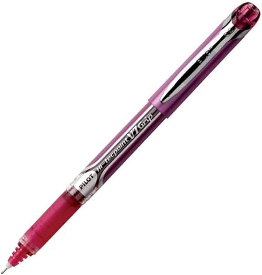 Pilot Hi-tecpoint V7 Grip - Rose - INSTRUMENTS D'ECRITURE - MICROSOFT