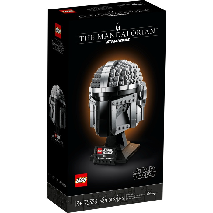Star Wars - The mandalorian Helmet - CONSTRUCTION - LEGO