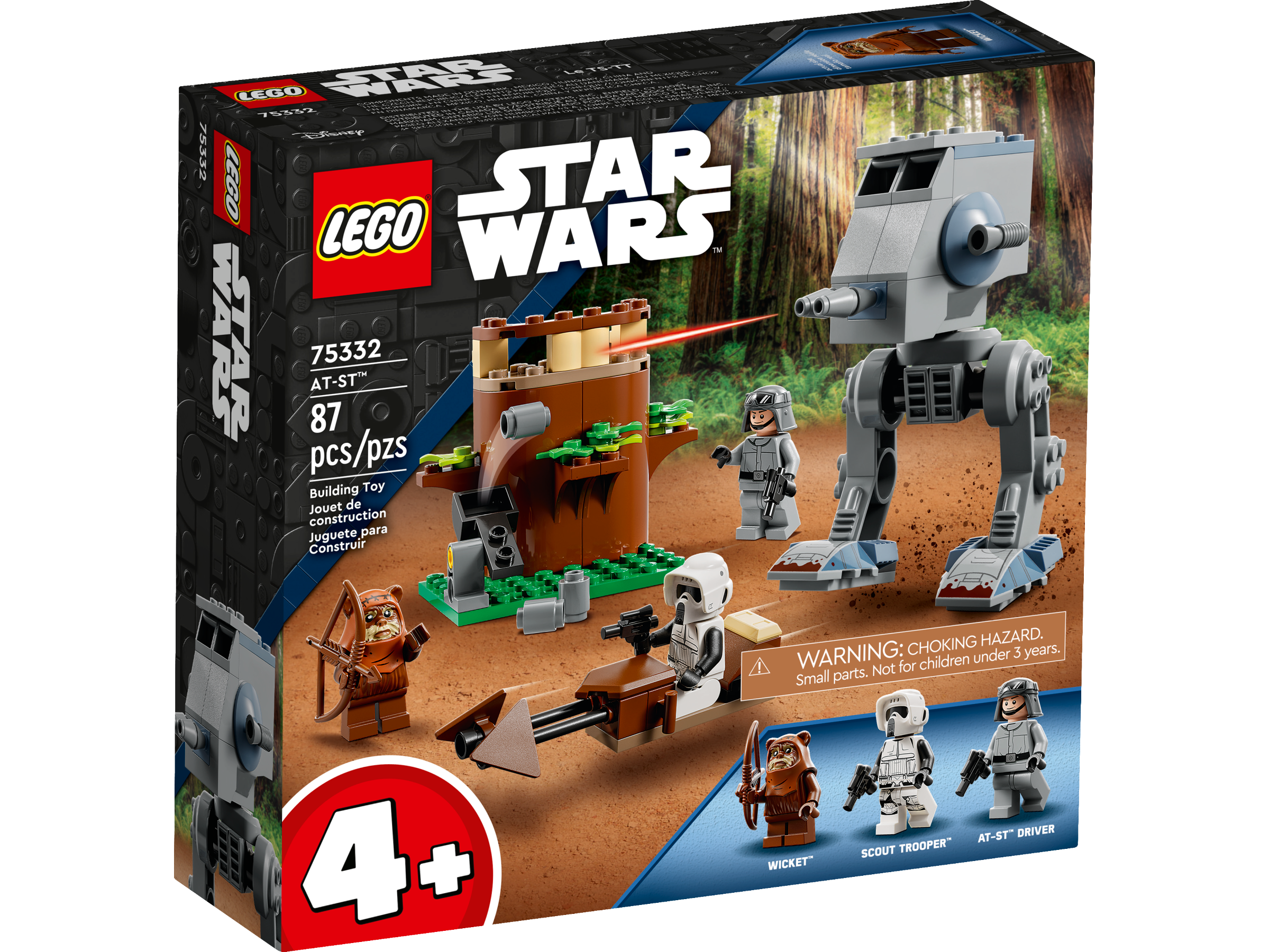 STAR WARS - AT-ST - CONSTRUCTION - LEGO