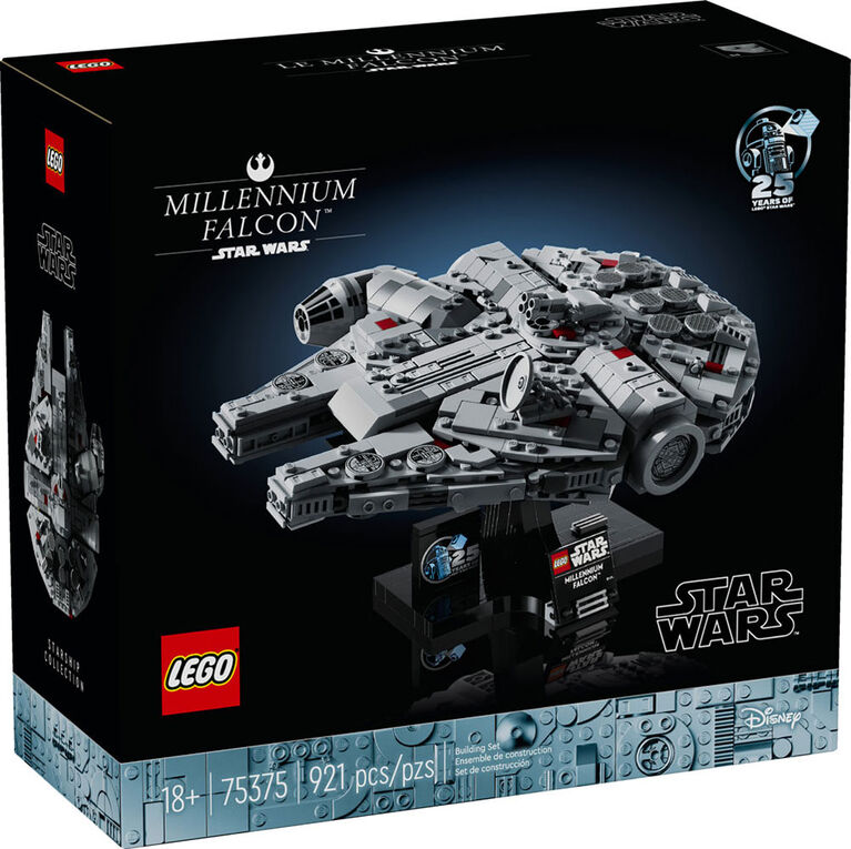 Star Wars - Millenium falcon 25 years - CONSTRUCTION - LEGO