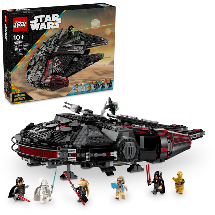 Star Wars - Le Dark Falcon - CONSTRUCTION - LEGO