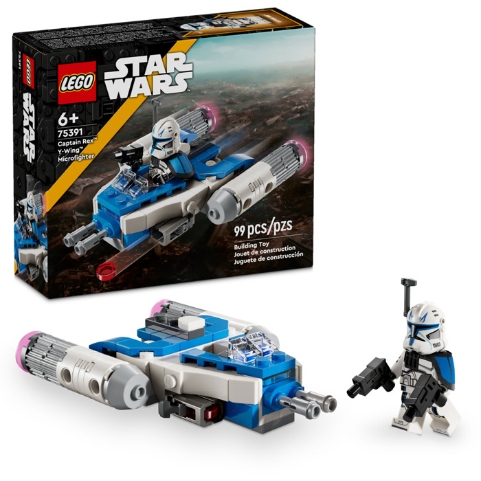 Star Wars - Captain Rex Y-wing - CONSTRUCTION - LEGO