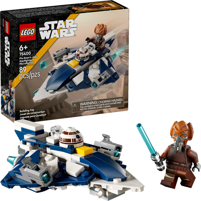 SW - Microvaisseau Jedi Starfighter Plo - CONSTRUCTION - LEGO