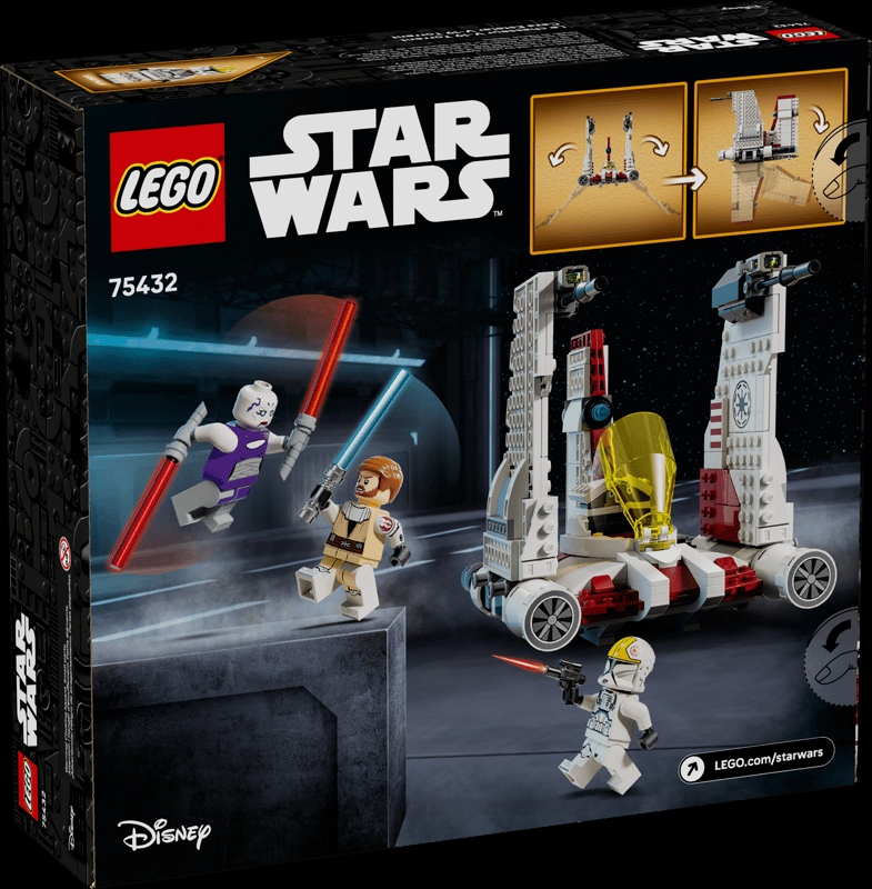 Star war - V-19 Torrent Star Fighter - CONSTRUCTION - LEGO