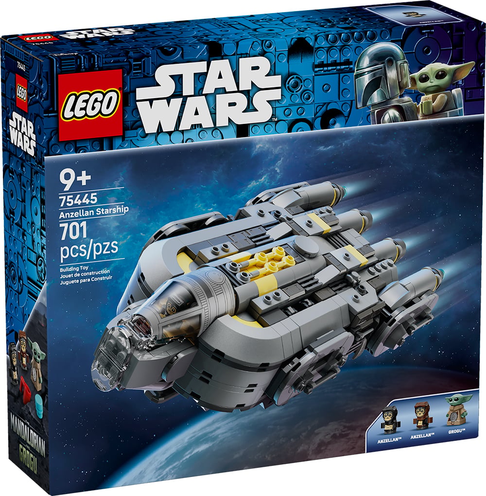Star Wars - Le vaisseau des Anzellans - CONSTRUCTION - LEGO