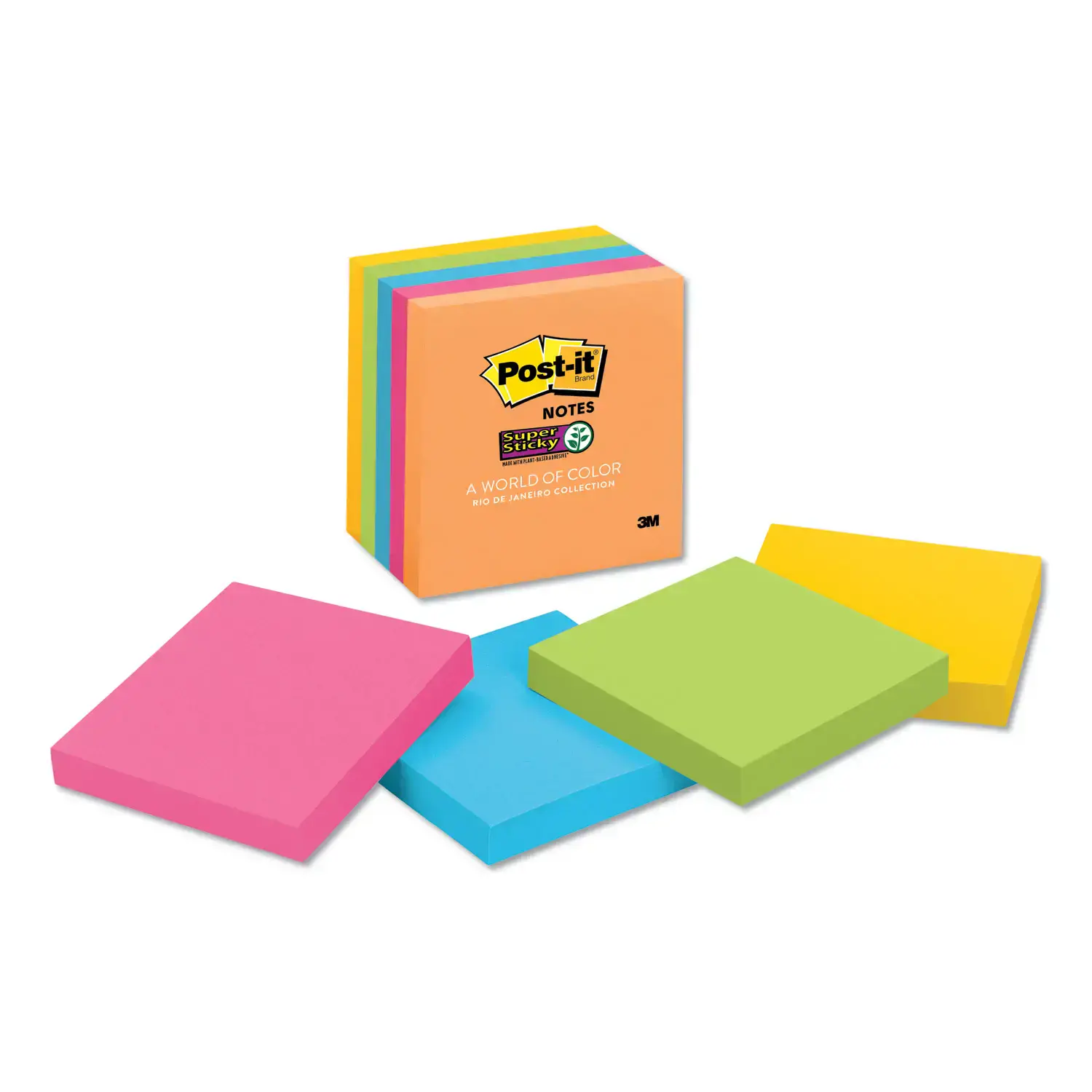 PAQUET DE 5 POST-IT SS 3X3 ULTRA - PAPETERIE - POST-IT