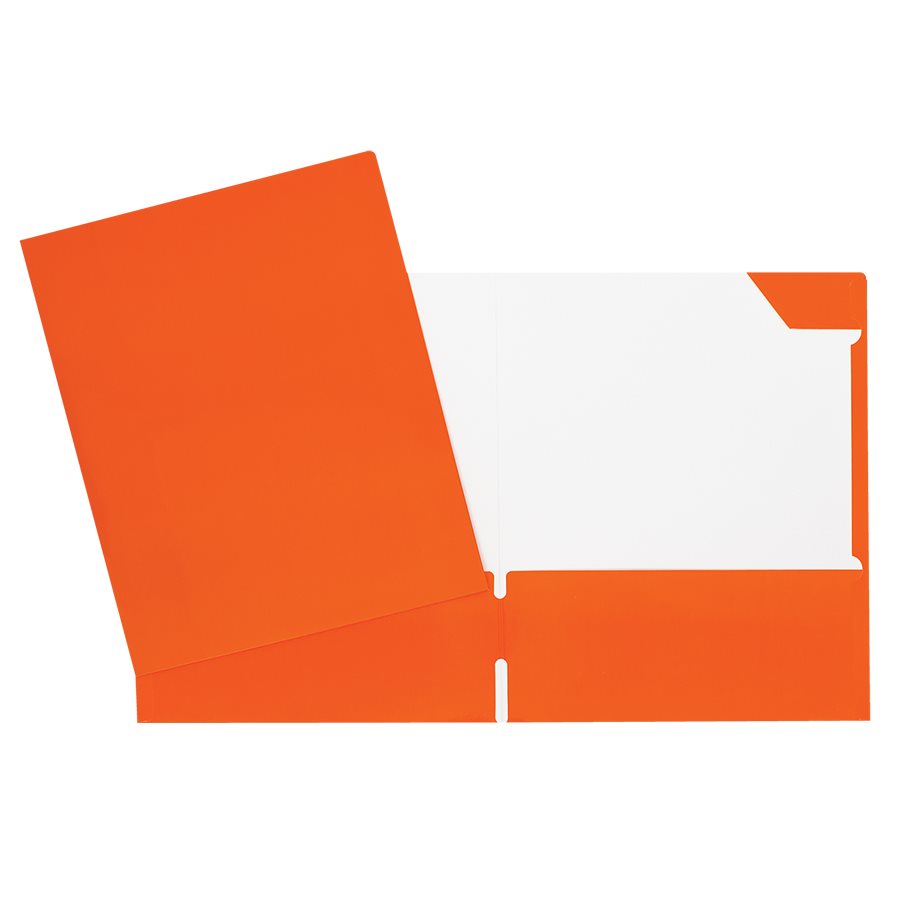 POCHETTE LAMINE ORANGE - RELIURES & PRESENTATION - GEOCAN