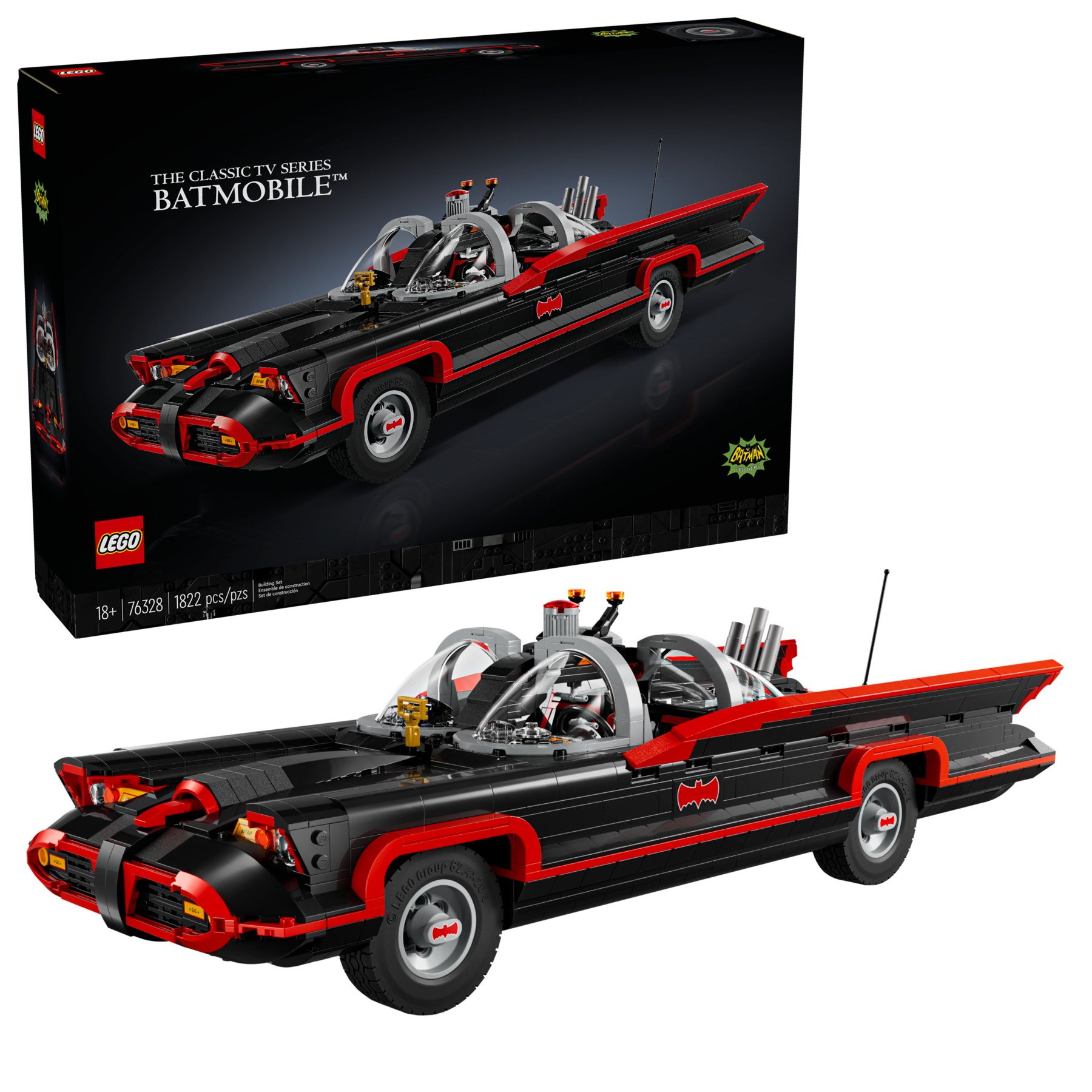 Lego - Batman: The Classic TV Batmobile - CONSTRUCTION - LEGO