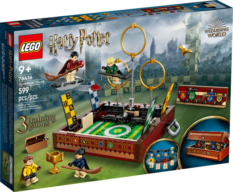 HARRY POTTER - LA MALLE DE QUIDDITCH - CONSTRUCTION - LEGO