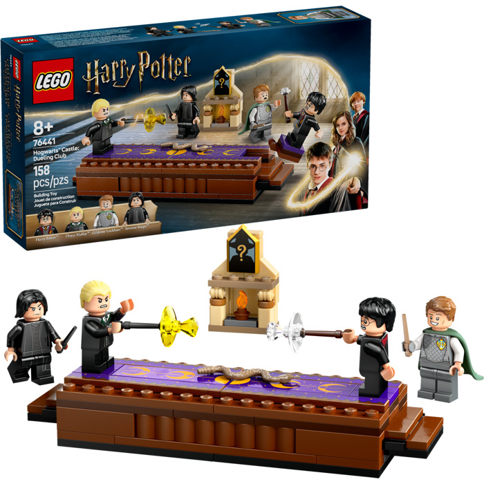 HP - Le chateau de Poudlard: le club de - CONSTRUCTION - LEGO