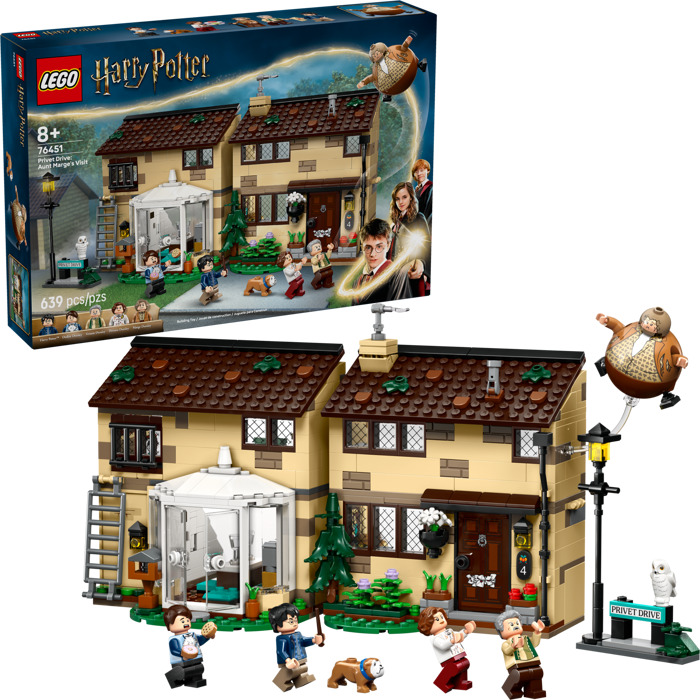 HP - Privet Drive: La visite de tante - CONSTRUCTION - LEGO