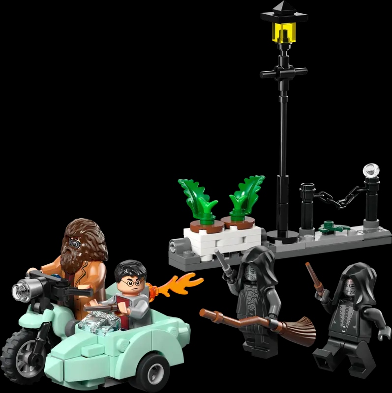 Harry Potter - Hagrid et harry s'echappe - CONSTRUCTION - LEGO