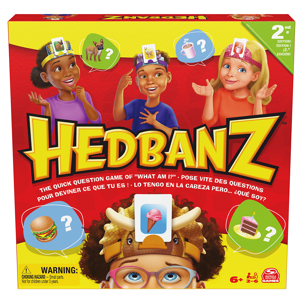 Hedbanz - 2e édition - JEUX DE SOCIÉTÉ ET FAMILLE - SPIN MASTER