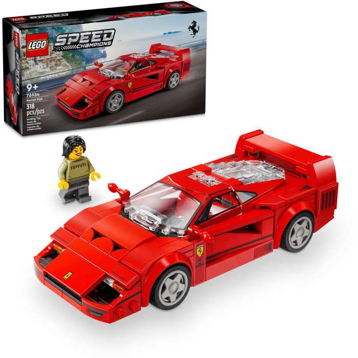 Speed Champions - Ferrari F40 Supercar - CONSTRUCTION - LEGO