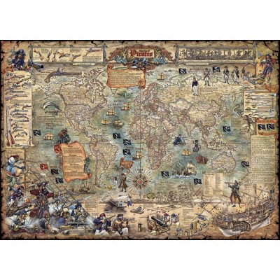 HEYE 2000 MONDE DE PIRATES - CASSE-TÊTE ADULTES - HEYE