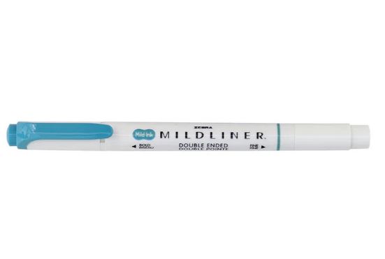 SURLIGNEUR MILDLINER BLEU FUMEE DOUX - INSTRUMENTS D'ECRITURE - ZEBRA