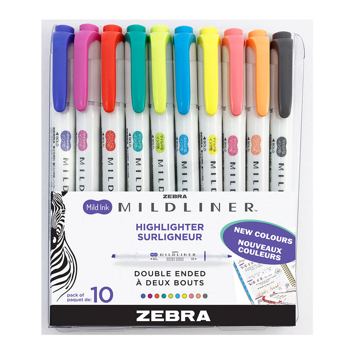 Midliner highlighter friendly ass.paq 10 - INSTRUMENTS D'ECRITURE - ZEBRA