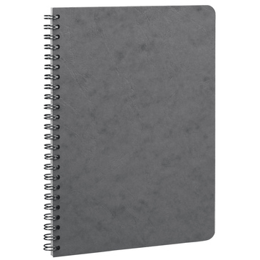 Cahier Agebag ligne A5 Gris - PAPETERIE SOCIAL - Clairefontaine