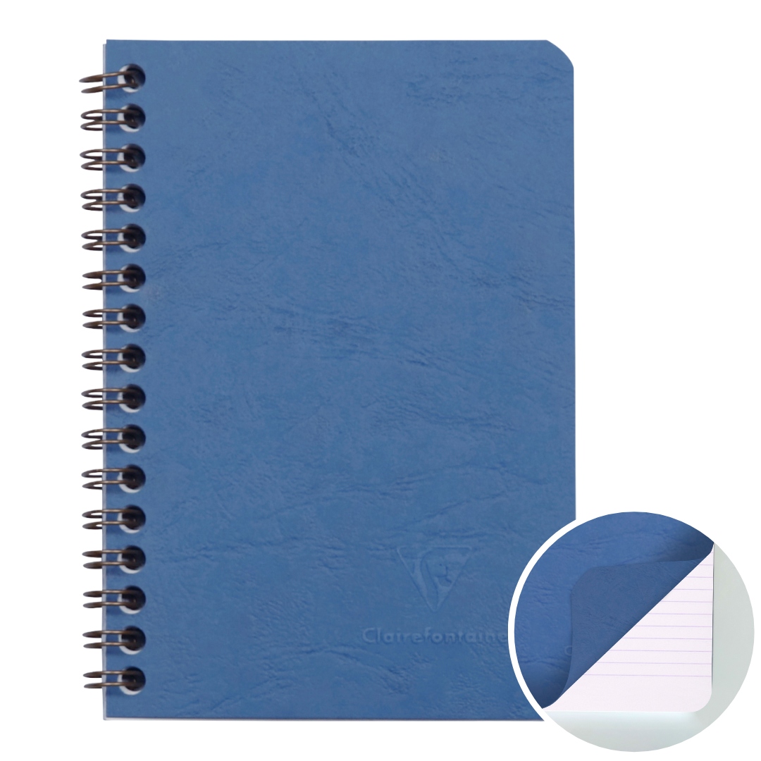 CARNET RELIURE LIGNÉ BLEU 100P - CARNET RELIURE LIGNÉ BLEU 100P - PIERRE BELVEDERE
