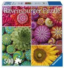 Ravensburger - Mandala Blooms, 500 - 500 PIÈCES - RAVENSBURGER