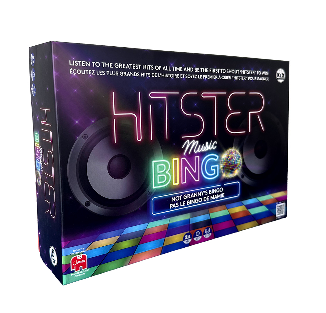 Hitster bingo - Jeu de party musical - JEUX DE PARTY & D'AMBIANCE - K.I.D. COLLECTION