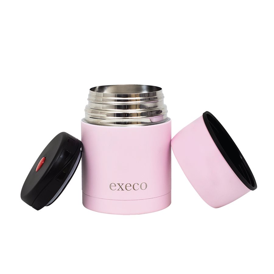 CONTENANT ISO. 600ML ROSE - SAC A DOS,LUNCH,ETUIS A CRAYON - LOUIS GARNEAU