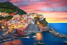 Eurographics - Coucher de soleil ,Italie - 2000 PIÈCES ET PLUS - EUROGRAPHICS