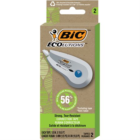RUBAN CORRECTEUR MINI WHITE-OUT REVOLUTI - 23 - BIC