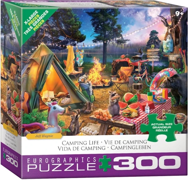 Eurographics - Vie de Camping, 300XL - 300 PIÈCES XL - EUROGRAPHICS