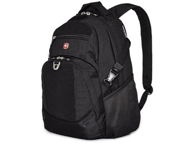 SAC A DOS SWISSGEAR NOIR - SAC A DOS,LUNCH,ETUIS A CRAYON - MICROSOFT