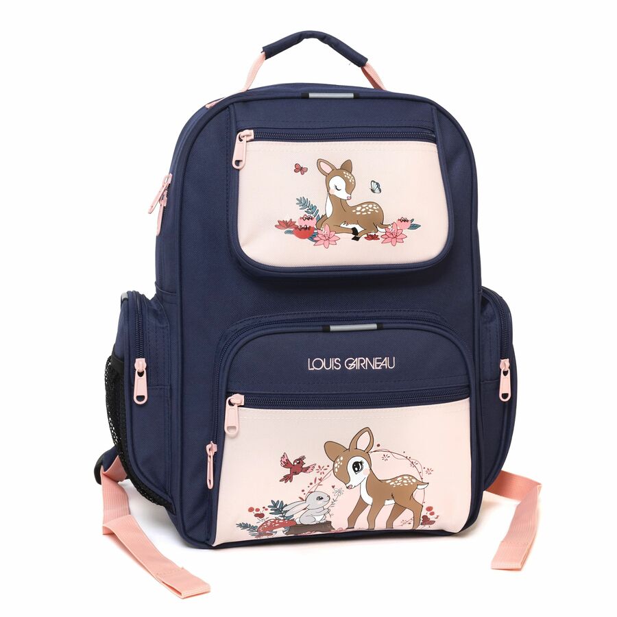 SAC A DOS 4POCHETTES LG CERF - SAC A DOS,LUNCH,ETUIS A CRAYON - MICROSOFT
