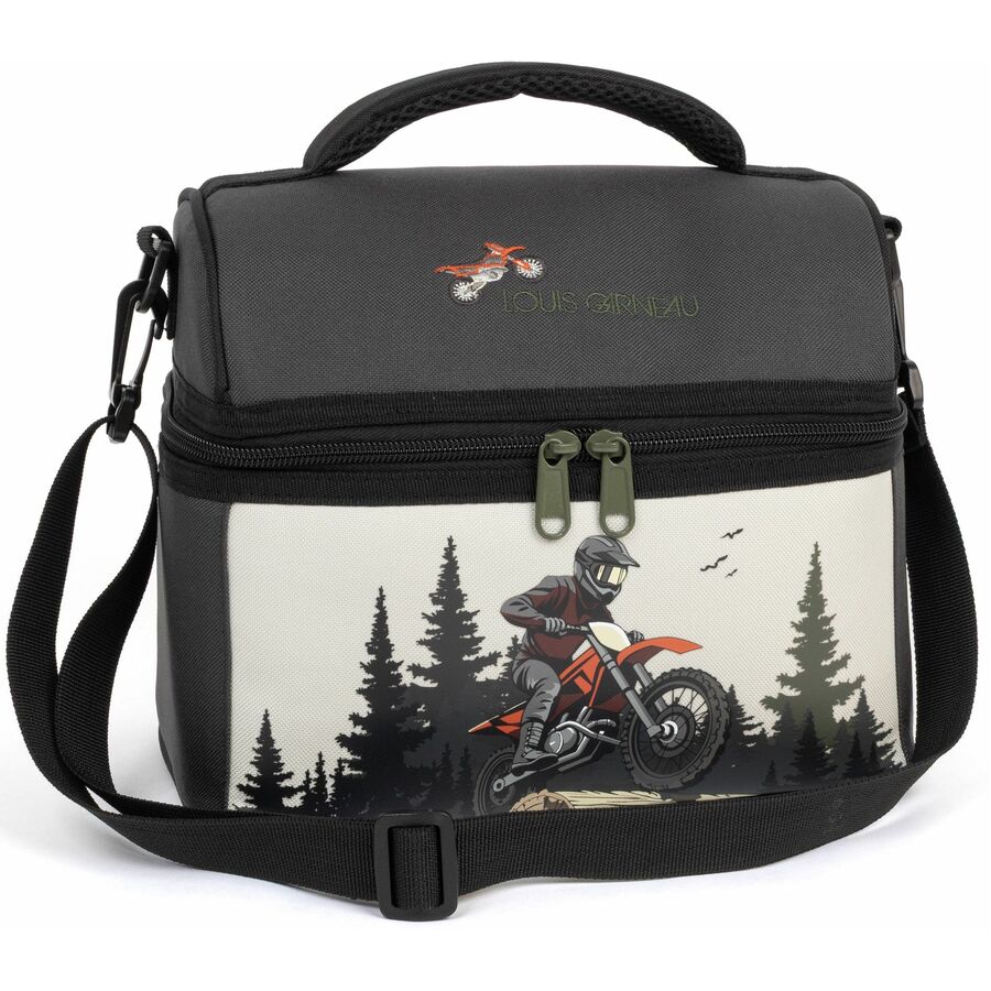 BOITE LUNCH LG DOME.MOTO ISOL - SAC A DOS,LUNCH,ETUIS A CRAYON - GEOCAN
