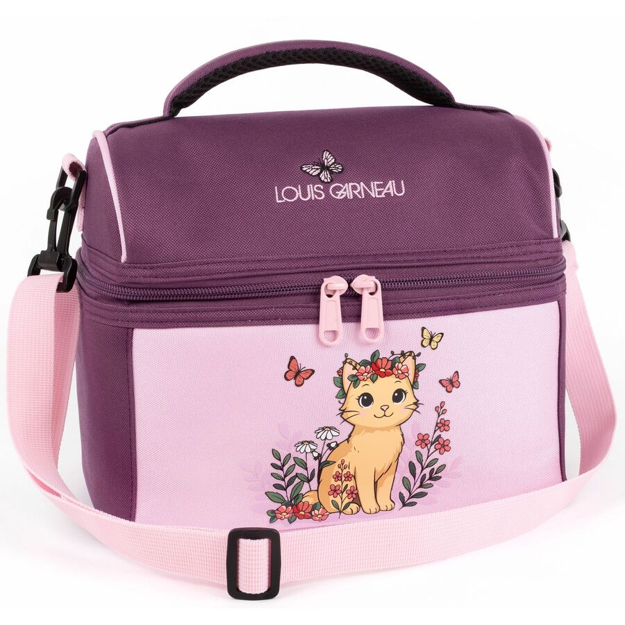 BOITE LUNCH LG DOME.CHAT ISOL - SAC A DOS,LUNCH,ETUIS A CRAYON - GEOCAN